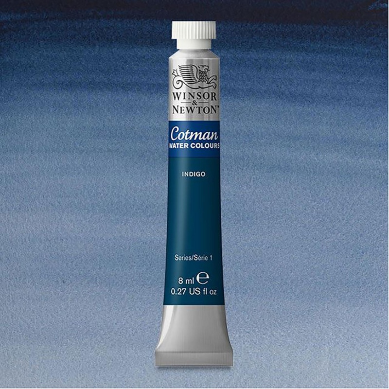 Winsor & Newton, Cotman, akvarel, Indigo