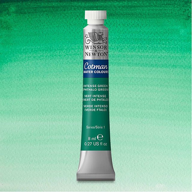 Winsor & Newton, Cotman, akvarel, Intense Green