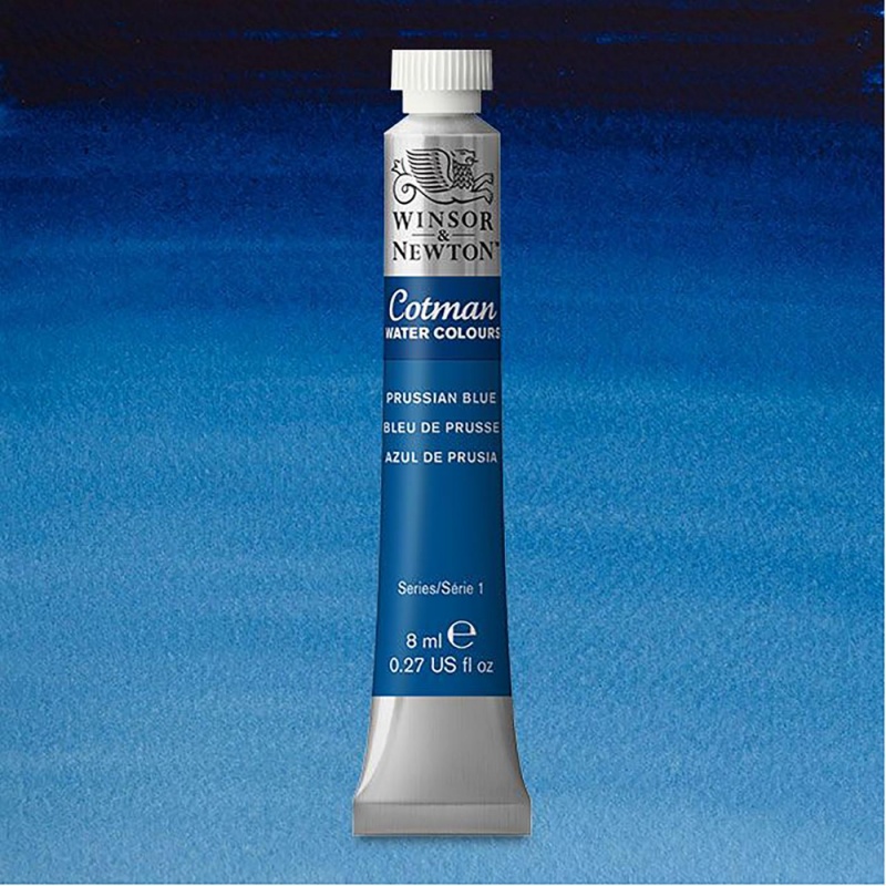 Winsor & Newton, Cotman, akvarel, Prussian Blue