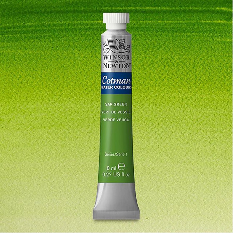 Winsor & Newton, Cotman, akvarel, Sap Green