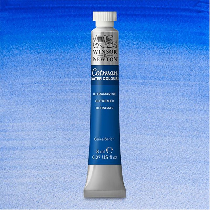 Winsor & Newton, Cotman, akvarel, Ultramarine