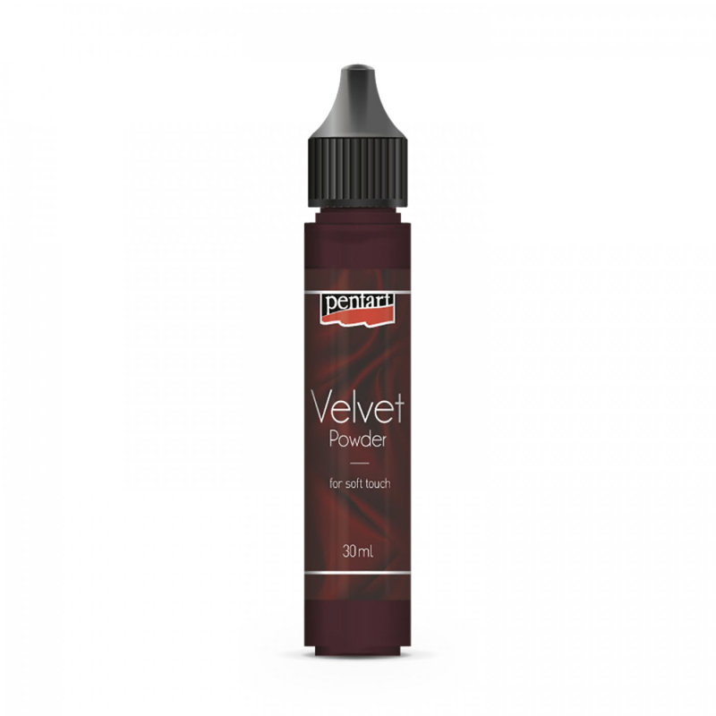 Sametový prášek, 6 g, zemitě hnědý