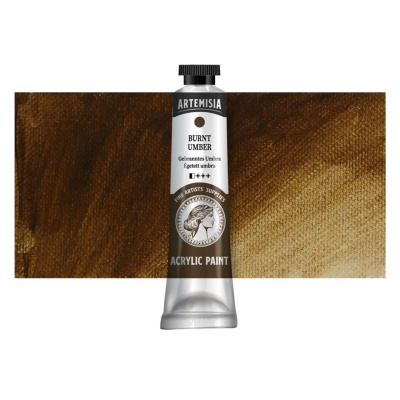 Akrylová barva Artemisia burnt umber, 40 ml 