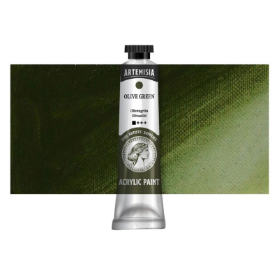 Akrylová barva Artemisia olive green, 40 ml