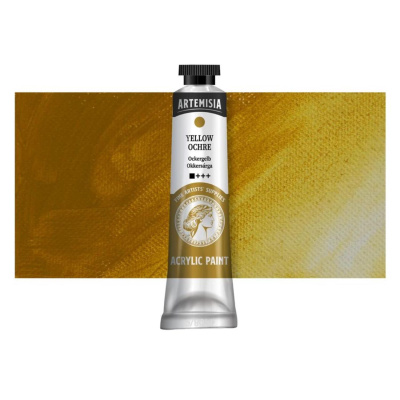 Akrylová barva Artemisia yellow ochre, 40 ml