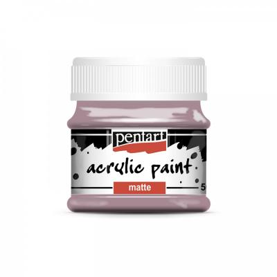Akrylová barva matná 50 ml, vintage fialová