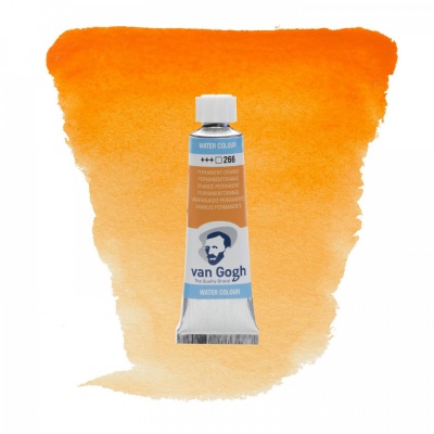 Akvarelová barva Van Gogh, 10 ml, Permanentní oranžová