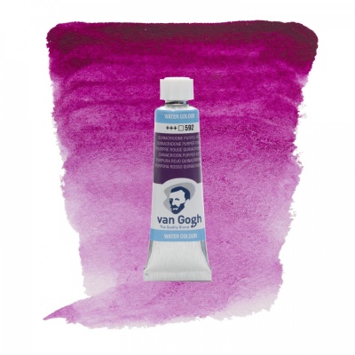 Akvarelová barva Van Gogh, 10 ml, Quinacridone purple red