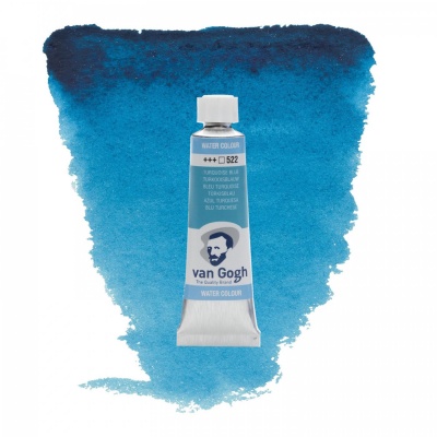 Akvarelové barva Van Gogh, 10 ml, Turquoise blue
