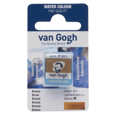 Van Gogh Akvarelová barva, 2 ml, bronzová 