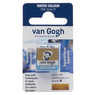 Van Gogh Akvarelová barva, 2 ml, sytě zlatá