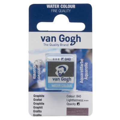 Van Goghova akvarelová barva, 2 ml, Grafit 