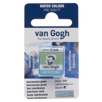 Akvarelová barva Van Gogh, 2 ml, Interference green