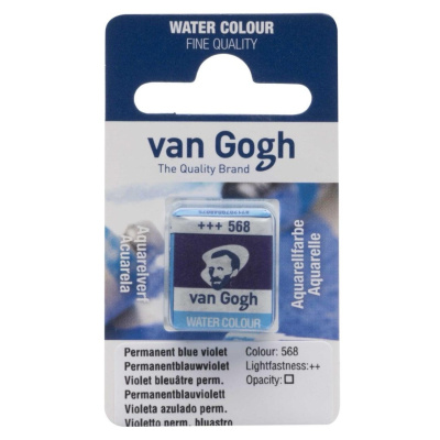 Akvarel Van Gogh, 2 ml, Permanentní modrá fialová