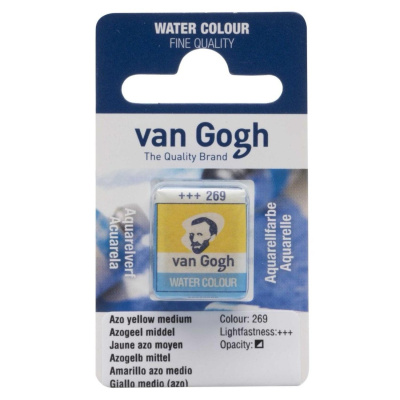 Van Goghova akvarelová barva, 2 ml, Žlutý med