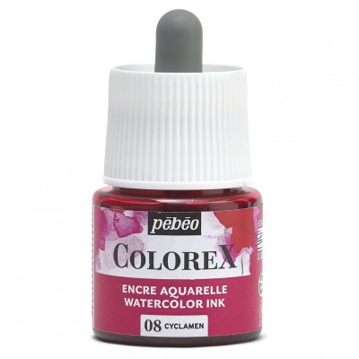 Akvarelový inkoust COLOREX, cyklámen 45 ml