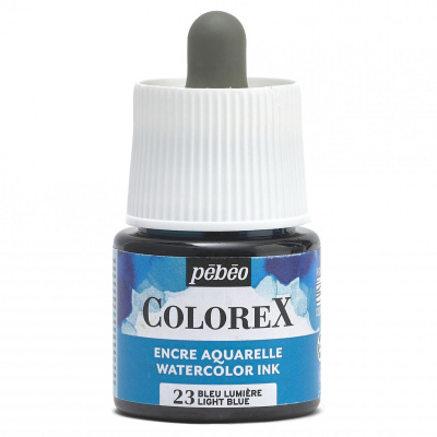 COLOREX akvarelová barva, světle modrá 45 ml 