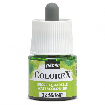 Akvarelový inkoust COLOREX, světle zelená 45 ml 