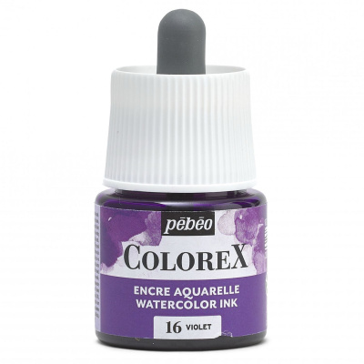 Akvarelový inkoust COLOREX, fialový 45 ml 