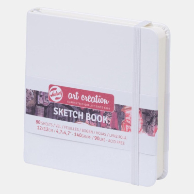 Art Book, Art Creation, skicák 12 x 12 cm, bílý