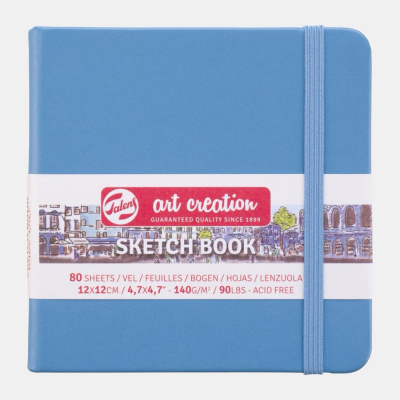 Art Book, Art Creation, skicák 12 x 12 cm, modrý 