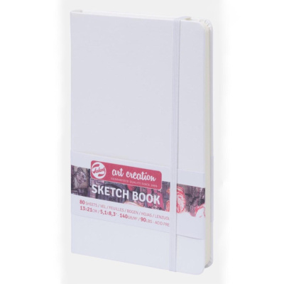 Art book, Art Creation, skicák, 13 x 21 cm, bílý 