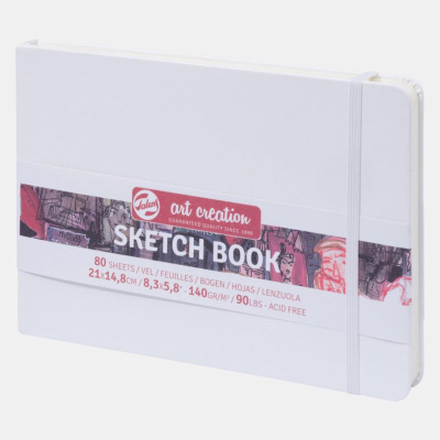 Art Book, Art Creation, skicák, 15 x 21 cm, bílý