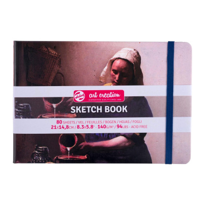 Art Book, Art Creation, skicák, 15 x 21 cm, Milkmaid 
