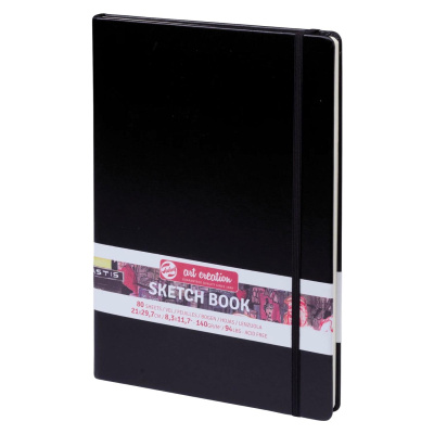 Art book, Art Creation, skicák, 21 x 30 cm, čierny 
