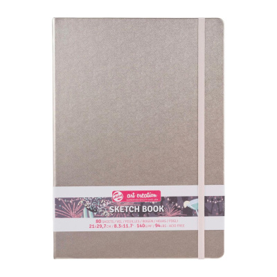 Art book, Art Creation, skicák, 21 x 30 cm, pink champagne 