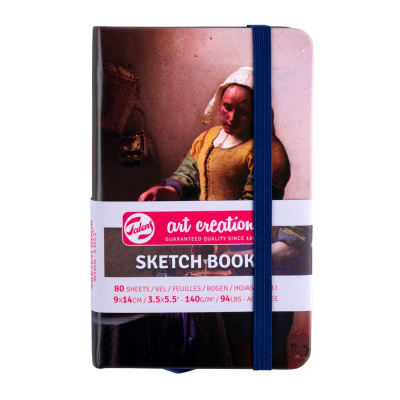 Art Book, Art Creation, skicák, 9 x 14 cm, Milkmaid  