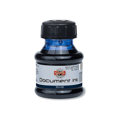 Inkoust na dokumenty, černý, 50 g