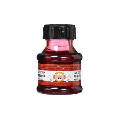 Inkoust KOH-I-NOOR červený 50 ml