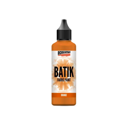 Batikovací barva, 80 ml, oranžová 