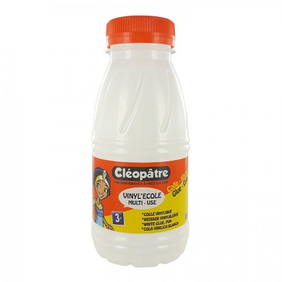 Bílé PVA lepidlo Cleopatra VINYLECOLE 250 g