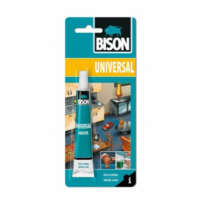 BISON Univerzální čiré lepidlo, 25 ml