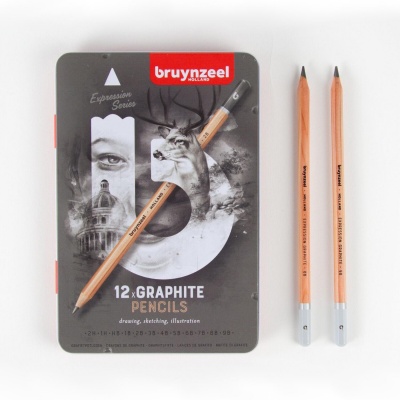 Bruynzeel, Grafitové tužky expression, sada 12 ks