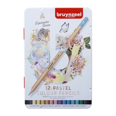 Bruynzeel, Pastelky barevné expression pastel, sada 12 ks