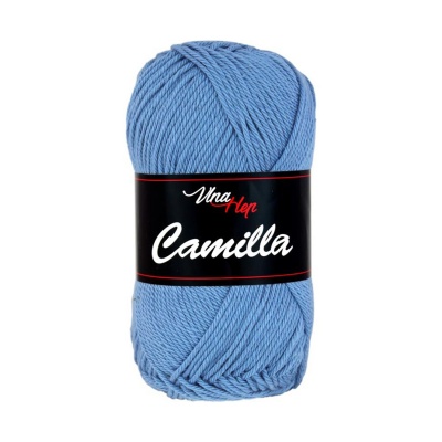 Camilla, 100% bavlněná příze, 50 g, cca 125 m, 8104 nebesky modrá