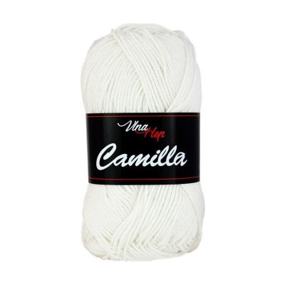 Camilla, 100% bavlněná příze, 50 g, cca 125 m, 8171 krémová