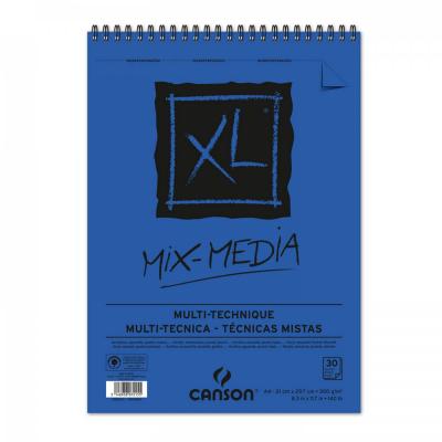 CANSON XL Mixmédia blok, A4 300g/m2, 30 listů