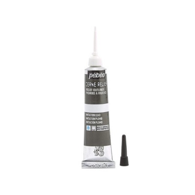 Cerne Relief kontura 20 ml, Imitation lead