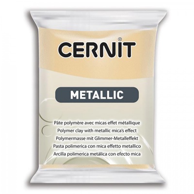 CERNIT Metallic 56g, 045 šampaňské