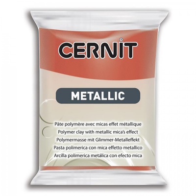 CERNIT Metallic 56g, 057 měděná