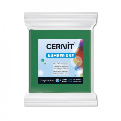 CERNIT Number One 250g, 600 zelená