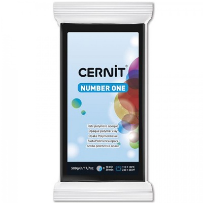 CERNIT Number One 500g, 100 černá