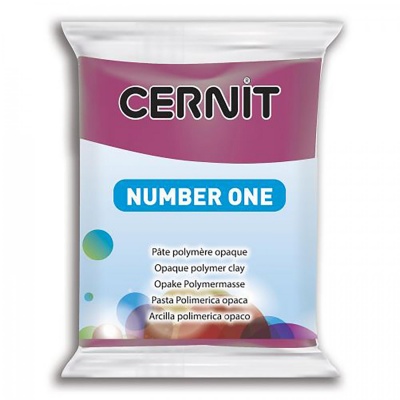 CERNIT Number One 56g, 411 vínová, 50% průhlednost