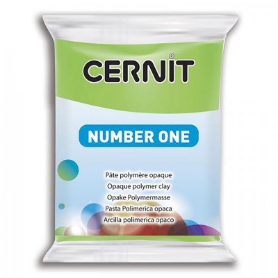 CERNIT Number One 56g, 611 světle zelená 50% průhlednost