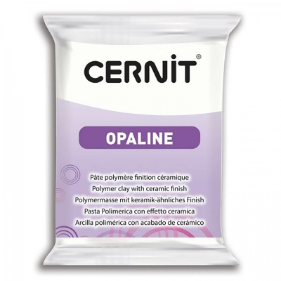 CERNIT Opaline 56g keramický vzhled, 010 bílá