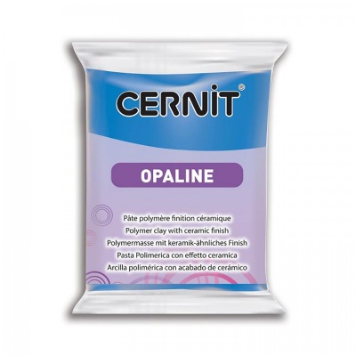 CERNIT Opaline 56g keramický vzhled, 261 modrá